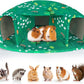 Unicorn Catcher Guinea Pig Hideout - Large Cozy Bed, Warm House, Washable Tunnel Accessories for Small Pets: Hamster, Chinchilla, Bunny