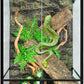 REPTIZOO 90 Gallon Reptile Terrarium 24" x 24" x 36" Large Glass Reptile Tank, Tall Terrarium with Front Opening Door and Top Screen Ventilation Easy Assembly Habitat Tank