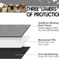 Guinea Pig Cage Liner, 1 Pack - Washable, Reusable, Leakproof Fleece Bedding Pads for Small Animals with Anti-Slip Bottom - for C&C 2X3 Area, Gray