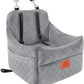 Dog Car Seat for Small/Medium Dogs, Dog Booster Car Seats with Thick Cushion for Dogs Under 35lbs, Detachable Washable Pet Car Seat with Storage Pockets, 2 Safety Belts