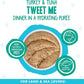 Weruva B.F.F. Play - Best Feline Friend Paté Lovers, Aw Yeah!, Turkey & Tuna Tweet Me! with Turkey & Tuna, 2.8oz Can (Pack of 12)