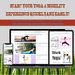 5ft Yoga Stick from Natural Bamboo with Non-Slip Handle-Stretching Stick for Mobility, Flexibility,Exercise,Workout, Physical Therapy,Pilates,Balance Fitness-Access Online Video Guide Without Any Info