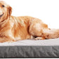 Orthopedic Memory Foam Dog Bed, Cooling Dog Beds for Extra Large Dogs -Waterproof Pet Bed for Crate with Removable Washable Cover, XL(41inch,90Lbs)