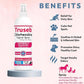 Truseb Topical Ketoconazole and Chlorhexidine Spray for Dogs, Cats, and Horses with Aloe - 8 oz (Ketoconazole & Chlorhexidine Spray, 8 oz)