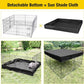 Aivituvin Pet Playpen Guinea Pig Cage Small Animal Rabbit Exercise Pen with Waterproof Floor Liner - Extension Playpen ONLY