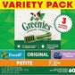 Greenies Petite Dental Dog Treats, 3-Flavor Variety Pack, (3) 12 oz. Pouches, 60 Total Treats