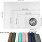 Ptlom Pet Placemat for Dog and Cat, Waterproof Silicone Pet Feeding Bowl Mats for Food and Water, Small Medium Large Dogs Mat Prevent Residues from Spilling to Floor, White, 31.5" 23.6"