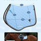Close Contact Non-Slip Design Horse Riding Pad Moisture-Wicking Shock Absorbing English Saddle Pad for Horses