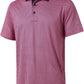 Men's Golf Polo Shirts Short Sleeve Striped Performance Moisture Wicking Dry Fit Golf Shirts for Men