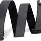 WHIPPY Mens Elastic Stretch Belt Unisex Adventure Web Belt for Women Men with Non-Metal Buckle Adjustable Belts