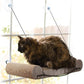 K&H Pet Products Cat Scratcher Kitty Window Sill Bed & Hammock, Sturdy Cat Perch for Large Cats