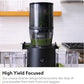 Hurom H320 Cold Press Juicer Machine, Easy to Clean Masticating Slow Juicer, Coarse Strainers, Self-Feeding, Hands Free, Family Size, Quiet Motor, Easy Assembly (Black)