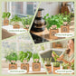 10 Indoor Herb Garden Kit- Burlap Pots, Organic Seeds, Herb Garden Planter Indoor Kit, Easy Window & Kitchen Herbs Growing Kit, Cilantro, Basil, Sage, Oregano, Parsley, Dill, Chives etc.