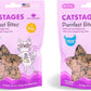 Catstages by Nina Ottosson Purrfect Bitez Natural Crunchy Cat Treats for Puzzles, Toys, Feeders, & Training, USA-Made, Real Chicken Flavor, 4oz (Pack of 2)