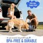Dog Water Bottle Travel Bowl, 77oz Large Portable Dog Water Bowl Dispenser, Leakproof Pet Drinking Bottle Dispenser for Hiking Camping Walking Travelling Beach Car Trips, BPA Free, Black