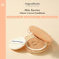 Skin Barrier Glow Cover Cushion, All-day Coverage, Glow Finish, Lightweight, Skincare-Like Texture, Non-cakey Makeup, Korean Cushion Foundation (#34W Sunset, 0.49 oz)