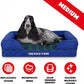 The Dog’s Bed, Med Black Watch Tartan 30x23.5, Memory Foam, Pain Relief: Arthritis, Hip & Elbow Dysplasia, Post Surgery, Lameness, Supportive, Calming, Waterproof Washable Cover, Veterinary Approved