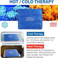LotFancy Ice Pack for Injuries, Reusable Large Hot Cold Pack for Therapy, Heating or Cooling Gel Pad for Back Shoulder Knee Waist Sprains, Muscle or Joint Pain Relief, 14" x12"