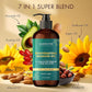 MAJESTIC PURE Vitamin E 70k Blend Massage Oil for Massage Therapy - Refreshing, and Relaxing - Natural Oils with Sweet Almond, Jojoba, Argan & Avocado - for All Skin Types - Men and Women - 8 fl oz
