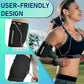 HiRui Running Armband Sleeve Universal Sports Armband Cell Phone Holder Armband for Exercise Workout, Compatible with iPhone 16/15/14/13/Plus/Pro Samsung Galaxy All Phones (XL, Black)