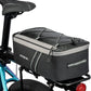 JXFUKAL Rear Bike Rack Bag with Rain Cover, 7L/9L/10L/12L Waterproof Bicycle Ebike Saddle Bag Cycling Pannier Trunk Carrier with Reflector & Adjustable Cord for Commuter Travel Outdoor