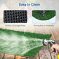 Dog Grass Puppy Training Pee Pad with Tray, Dog Potty with 2 Replacement Artificial Grass Pads, Portable Pet Toilet Washable Odor Free Little Box Indoor Outdoor Use
