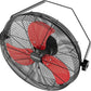 2600 CFM 14 inch Outdoor High Velocity Wall Mounted Fan, 3-Speed Metal Fans with IP44 Enclosure Motor, Industrial Grade Weatherproof Wall Fan for Patio, Greenhouse, Garage, and Gazebo