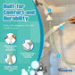 NEW Rinseroo: 5ft Slip-On Handheld Shower Attachment Hose w/Spray Head- Removable Extension Arm- Converts Fixed Shower Head into Handheld Bather. Portable, No-Install Shower Hose Wand for Seniors, RV.