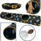 NFL Green Bay Packers Cat Tunnel Tube Toy with Plush Football Catnip and Feathers Collapsible Tunnel for Cats to Play, Peek and Hide, Sporty & Fun Cat Tunnel Toy with Team Logo All-Over Design!