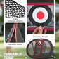 10x7ft Heavy Duty Golf Practice Net with Mat, Target Cloth, 8 Tees, 6 Balls, Carry Bag, Golf Training Net for Backyard Driving Chipping Indoor Outdoor