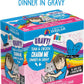 Weruva B.F.F. OMG - Best Feline Friend Oh My Gravy! Tuna & Chicken Charm Me with Tuna & Chicken in Gravy Cat Food, 3oz Pouch (Pack of 12)