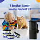 4 Pack Cat Litter Refill Bags, Non-See-Through Jumbo 120FT Cartridge Refill Total Up to Over 16 Months Per Cat for Odor Control, Compatible with Genie Standard, Plus, Style