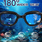 Swim Goggles, Goggles Adult with Swimming Cap, Nose Clip & Ear Plugs, UV Protection Anti-Fog Lens and Case for Adult
