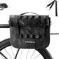 ROCKBROS Bike Panniers 15L Capacity Waterproof Bike Rack Bag Bicycle Panniers for Cycling Commuting Bikepacking Black