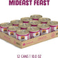 Weruva Classic Cat Food, Mideast Feast with Grilled Tilapia in Gravy, 10oz Can (Pack of 12)