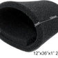 AFA Aquarium Filter Media Sponge Pad, Fish Tank Bio Open Cell Coarse Foam Block Foam Pre Filter Sponge Material (12" x 36" x 1" 25ppi)