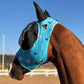 Horse Fly Mask Super Comfort Horse Fly Mask Elasticity Fly Mask with Ears We Only Make Products That Horses Like… (Sky Blue, M)