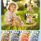Digital Camera, Camkory FHD 1080P Kids Camera 44MP Point and Shoot Digital Cameras with 32GB SD Card, 16X Zoom, Two Batteries, Lanyard, Compact Small Camera for Kids Boys Girls