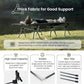 ONETIGRIS SUPRANUBIS Camping Cot, Height Adjustable with Cot Leg Extenders, Strong Support 330lbs, Lightweight Comfortable Folding Bed for Camping, Hiking, Travel, Truck, Beach, Office Nap