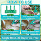 Flea and Tick Prevention for Small Dogs, 6-Month Supply Dog Flea and Tick Treatment Drops, Topical Fast-Acting Dog Flea Treatment for Small Dogs Up to 5 to 22 lbs