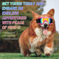 NVTED Dog Sunglasses Goggles, UV Wind Dust Fog Protection Pet Glasses Eye Wear Protection with Adjustable Strap for Medium or Large Dog (Pink)