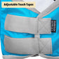 Harrison Howard Pro Luminous Horse Fly Mask Standard with Ears UV Protection for Horse Azure Blue/Silver Medium Cob