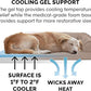 Furhaven Cooling Gel Dog Bed for Large Dogs w/ Removable Bolsters & Washable Cover, For Dogs Up to 125 lbs - Plush & Suede Sofa - Almondine, Jumbo Plus/XXL