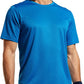 MIER Men's Quick Dry Workout Shirts Moisture Wicking Running Athletic Performance T-Shirts Recycled Polyester Top Tee