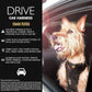 Ezydog Drive Dog Car Harness – Crash Tested and Certified (US-FMVSS 213) Dog Seat Belt Harness for Safe Travel, Adjustable with Padded Comfort (Medium)