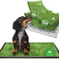 Dog Grass Pad with Tray, 31×21in Medium Litter Box, 2×Grass Pad for Dogs Potty Washable, Thick Soft Odor-Free Hemmed Dog Pee Grass, Indoor Potty Training Balcony