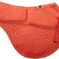ECP Equine Comfort Products All-Purpose Contoured Correction Saddle Pad with Adjustable Memory Foam Inserts for Custom Support, Non-Slip, Shock Absorbing, 22” Spine, 19.5” Drop