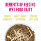 Weruva BFF Minced Natural Wet Cat Food, Tuna and Chicken 4 Eva in Gravy, 5.5oz Can, Pack of 24