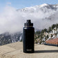 DRINCO Stainless Steel Water Bottle Spout Lid Vacuum Insulated Double Wall Water Bottle Wide Mouth (40oz 32oz 22oz 18oz 14oz) Leak Proof Keep Cold Sport Camping Hiking (32 oz, 32oz Black)