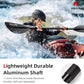 Abahub Kayak Paddle, 90.5 Inches Kayaking Oars for Boating, Canoeing with Free Paddle Leash, Aluminum Alloy Shaft Black/Blue/Green/Orange/Yellow Plastic Blades